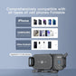 ⚡15 W trådlös snabbladdare för bilar för vikbara och vanliga smartphones