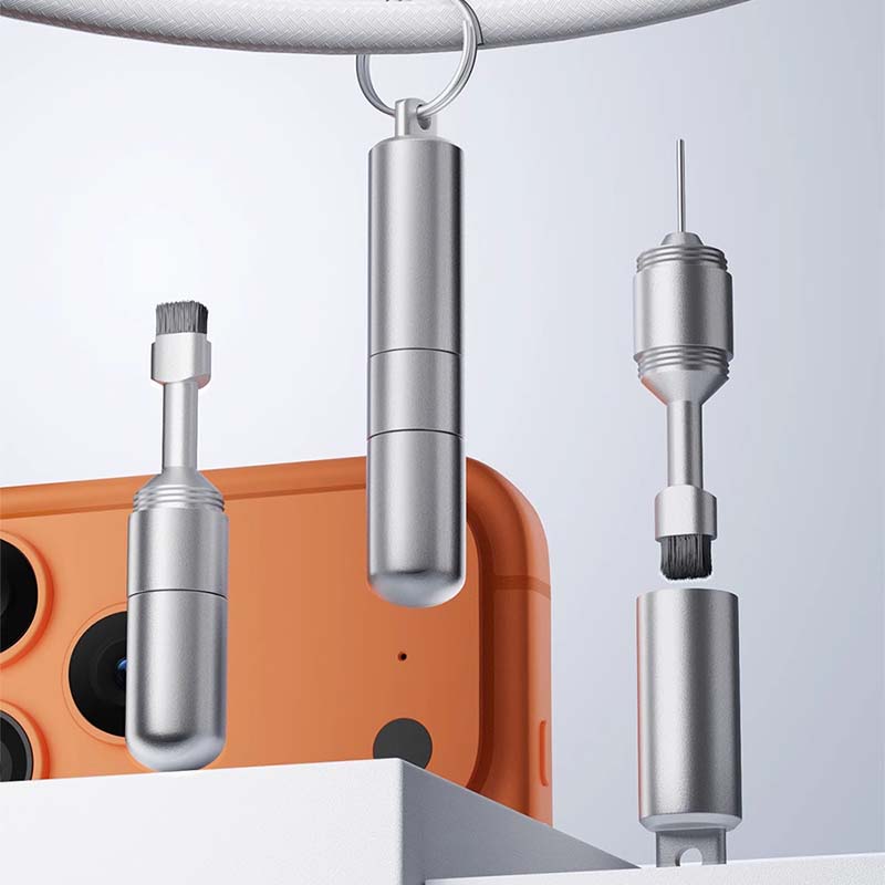 2-i-1 Hörapparatstädningsborste & SIM-utdragningsnål