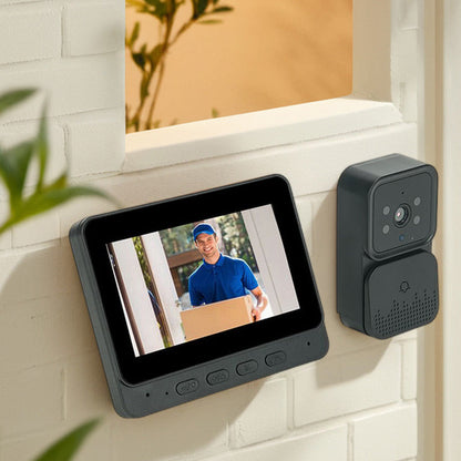 🔥Het försäljning🔥IP66 Vattentät NON-WIFI videodörrklocka med monitor och kamera