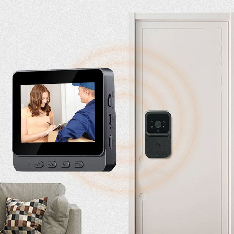 🔥Het försäljning🔥IP66 Vattentät NON-WIFI videodörrklocka med monitor och kamera