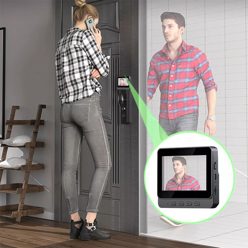 🔥Het försäljning🔥IP66 Vattentät NON-WIFI videodörrklocka med monitor och kamera
