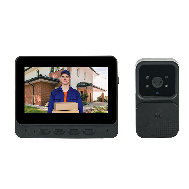 🔥Het försäljning🔥IP66 Vattentät NON-WIFI videodörrklocka med monitor och kamera
