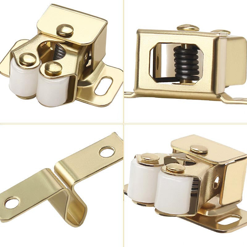 🚪 50% RABATT! 🎉 Klassiska Tryckknappskåpdörrar – Rostfritt Stål, Smidig Öppning & Enkel Installation 🔩📦