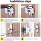 🚪 50% RABATT! 🎉 Klassiska Tryckknappskåpdörrar – Rostfritt Stål, Smidig Öppning & Enkel Installation 🔩📦