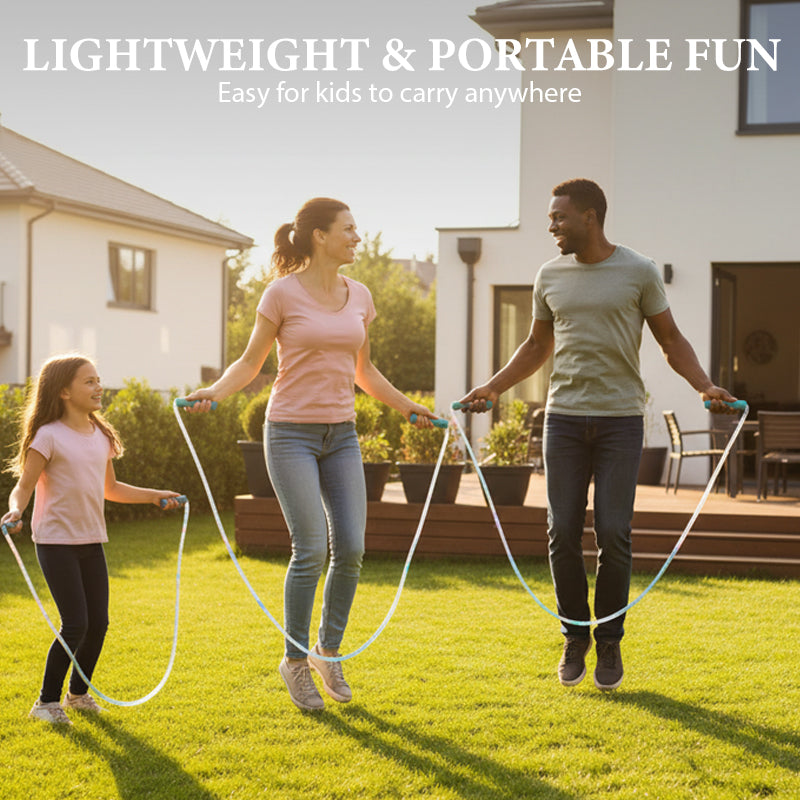 📢Köp 2 få 1 gratis 💡LED-hopprep för barn