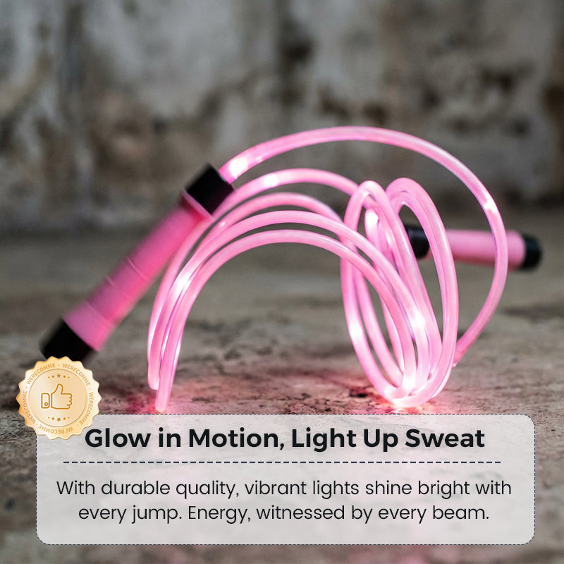📢Köp 2 få 1 gratis 💡LED-hopprep för barn