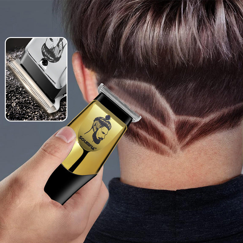 ✂️ 50% RABATT 🔋 | Herr Elektrisk Hårklippare – Precisionsblad & USB-laddning