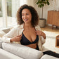 💞 Nyhet – 50% rabatt! 💥 Trådlös trekants-bralette med mjukt geléstöd för kvinnor