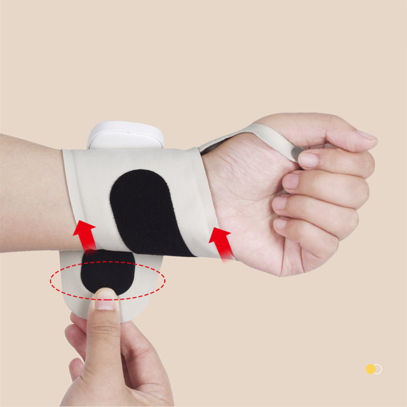 Uppladdningsbar justerbar elektrisk handledsmassager