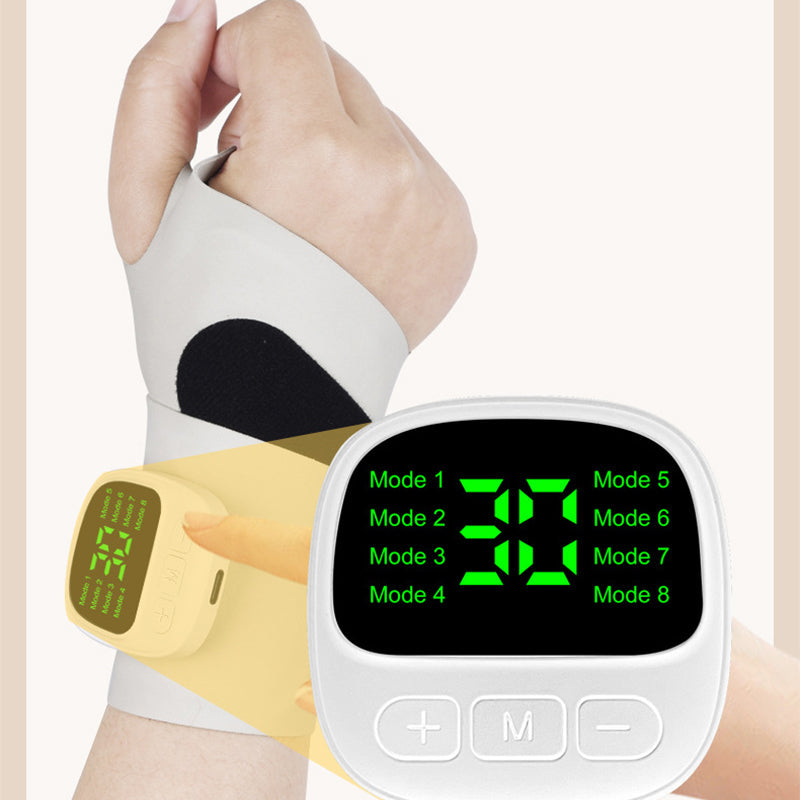 Uppladdningsbar justerbar elektrisk handledsmassager