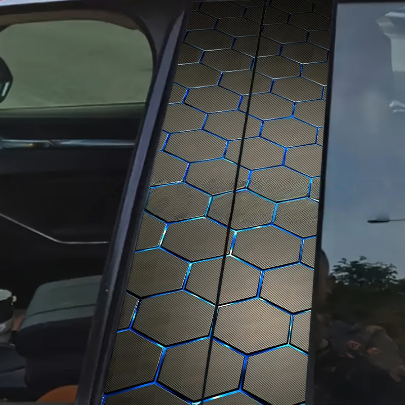 Repskydd för B-stolpen 🚗 Skyddar mot repor på nyckelfärdiga fordon + HD-design + UV-skydd. Du kan applicera det själv och få din gamla bil att se ny ut! 🎨