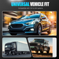 Universell FM-Bluetooth-sändare med dubbla portar för bil