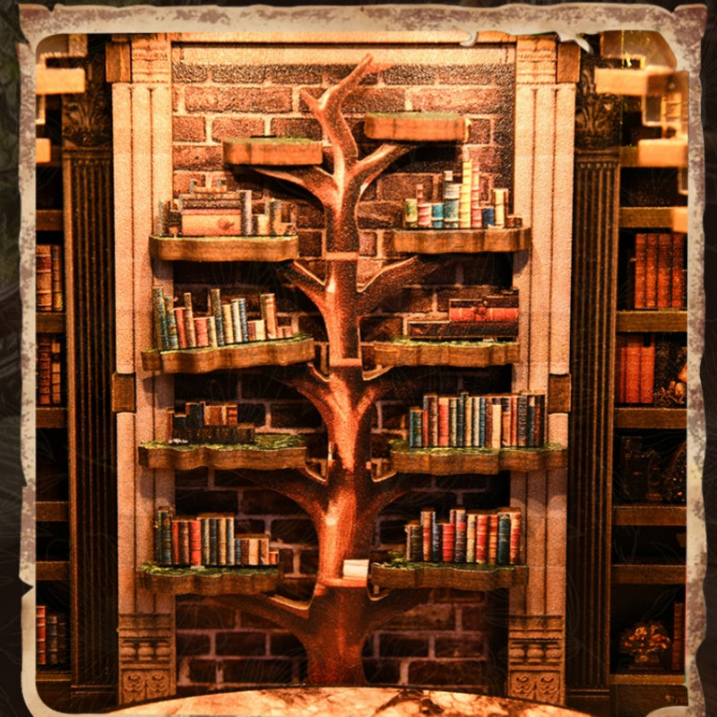 3D Handgjort monteringskit för bokhylla