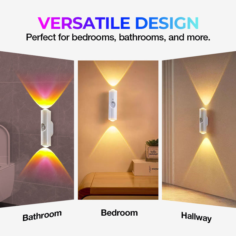 ✨ Magnetisk smart rörelsesensorlampa med RGB-belysning – justerbar stämningsbelysning 🌈💡