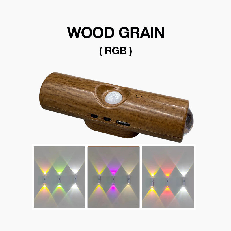✨ Magnetisk smart rörelsesensorlampa med RGB-belysning – justerbar stämningsbelysning 🌈💡