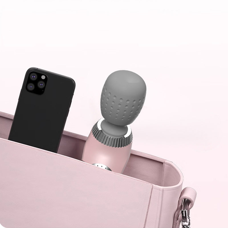 Bärbar handhållen massageapparat – USB-uppladdningsbar med högfrekvent vibrationsmotor