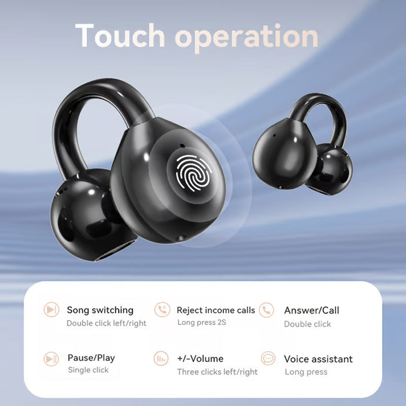 Bluetooth Öronsnäckor med Öronklämma
