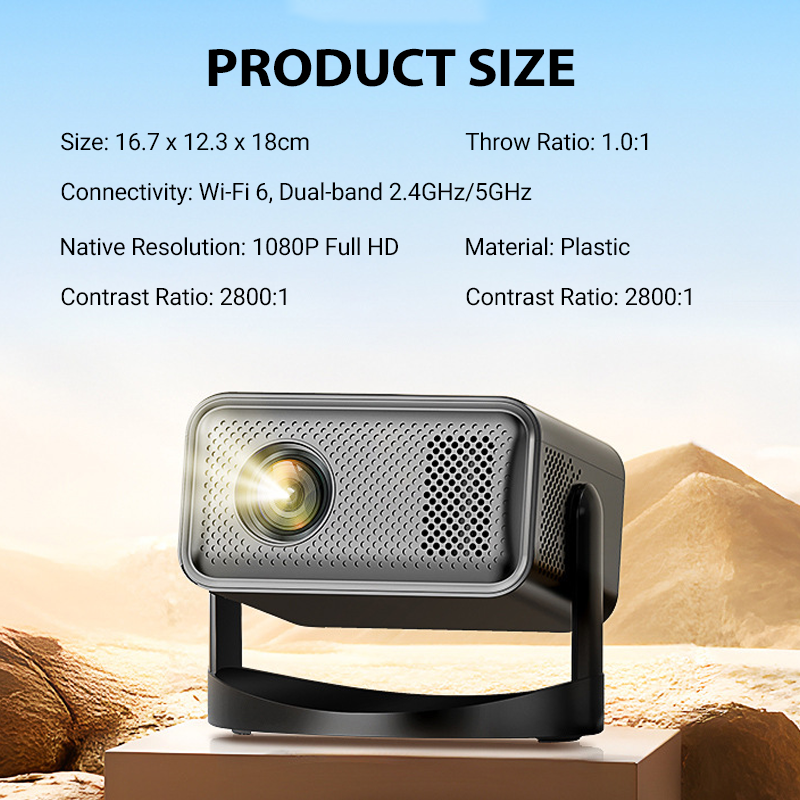 Full HD-projektor med smart autofokus