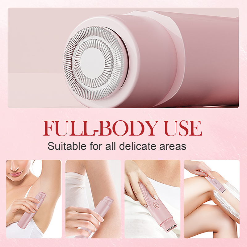 🔥HET REA🔥Bärbar elektrisk epilator med dubbla huvuden🍑