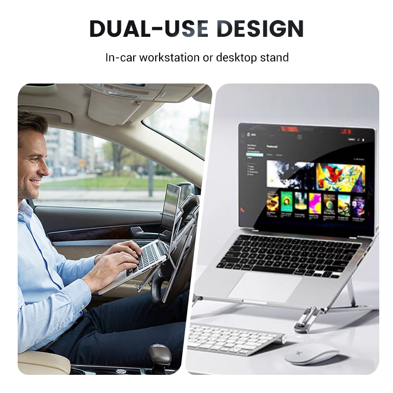 Hopfällbart Laptopställ för Bilen