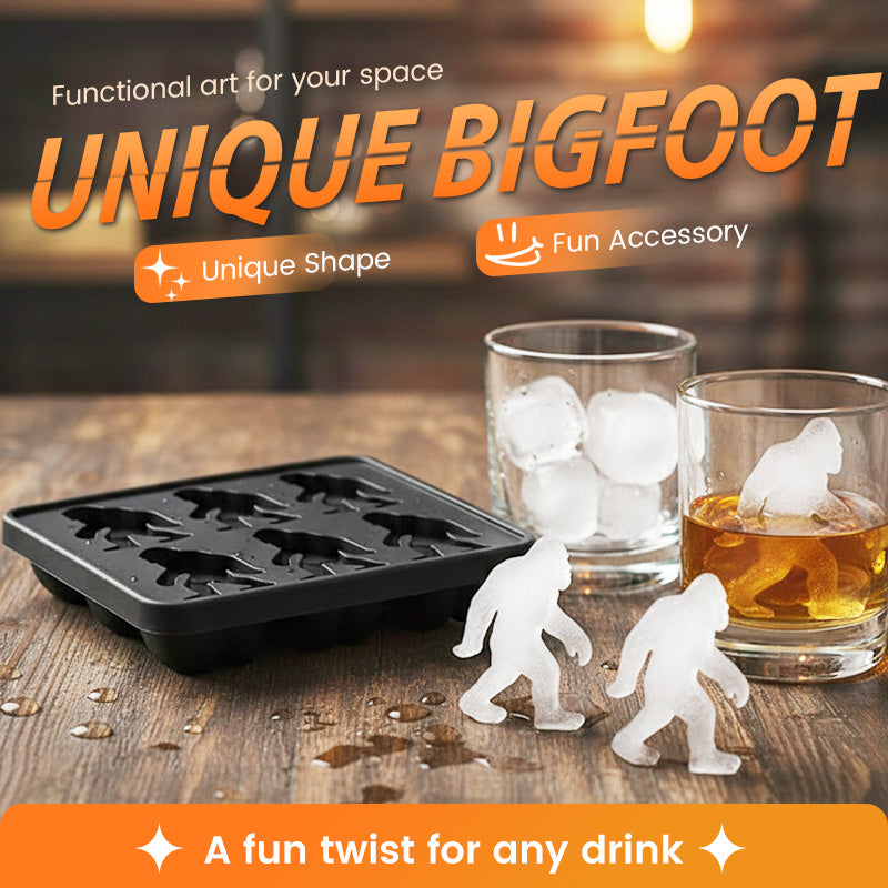 Bigfoot Silicone Ice Cube Mold Tray