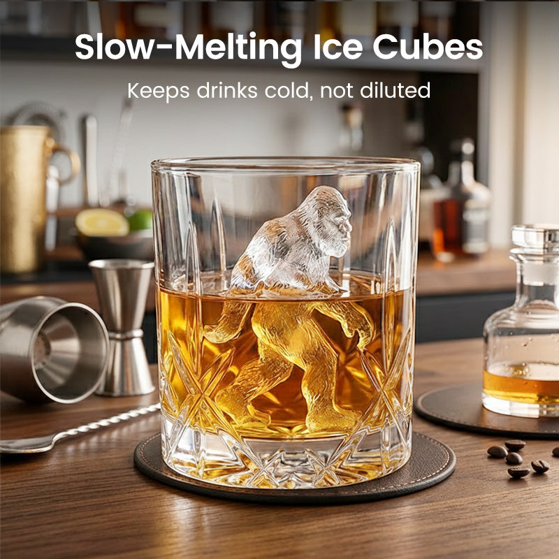 Bigfoot Silicone Ice Cube Mold Tray