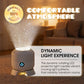 Dynamisk roterande LED-projektorlampa