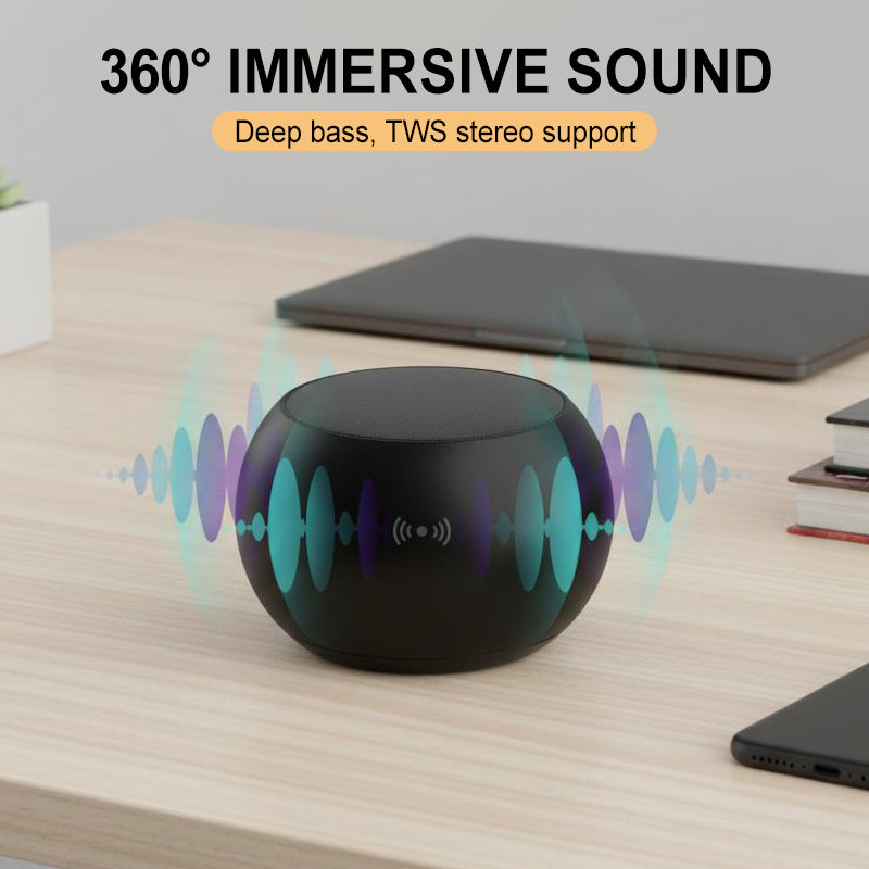 Bluetooth-minihögtalare med bas