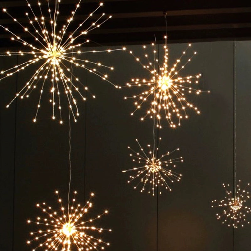 🔥Fyrverkerier LED koppartrådsträngljus