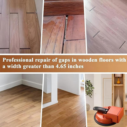 🥳2026 POPULÄR PRODUKT🥳💞50K+ SÅLDA! 🛠️🔧 50 % RABATT! Kraftig golvspringefixare – 70 kg dragkraft, 4,65″ sugkopp. Stänger springor mellan golvbrädor – ingen hantverkare behövs! 🏠✨