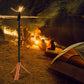 Uppladdningsbar fällbar LED campinglampa med stativ