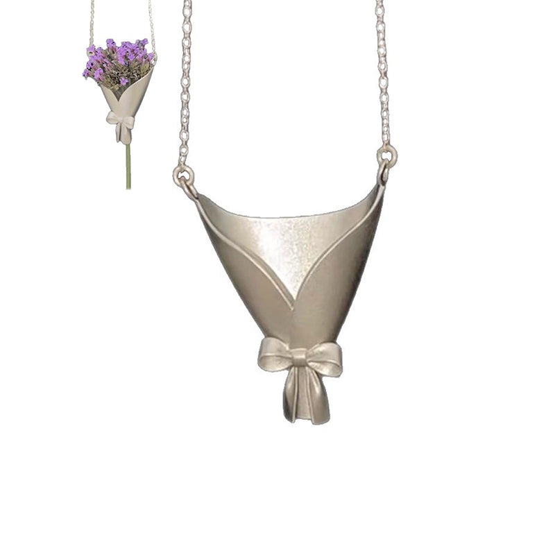 DIY-halsband med bukett