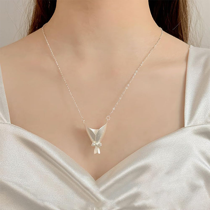 DIY-halsband med bukett