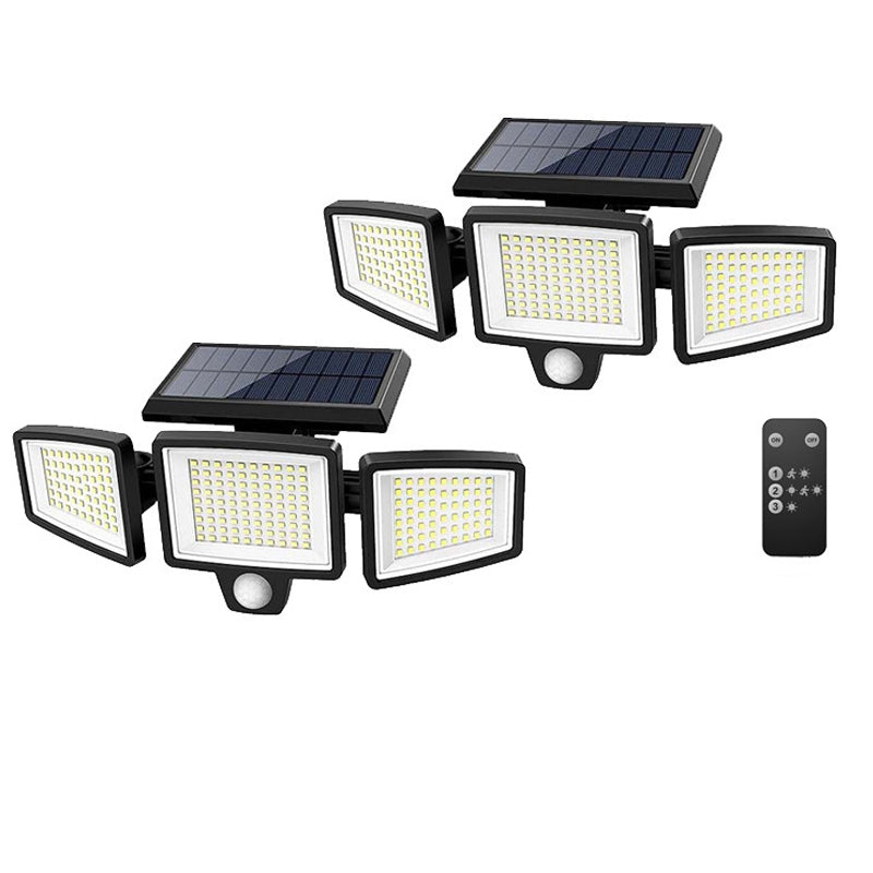 ☀️ 50% RABATT 🌙 | Solcellsbelysning med Fjärrkontroll – 210 Lumen, 2400mAh & IP44