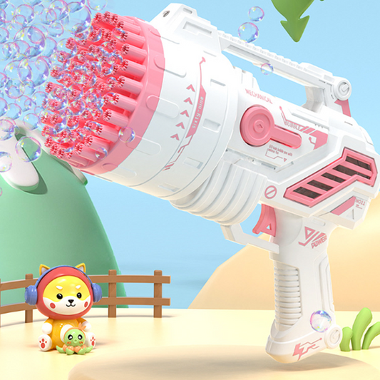 Joyful Fun 69 hål pistoltyp bubbelmaskin