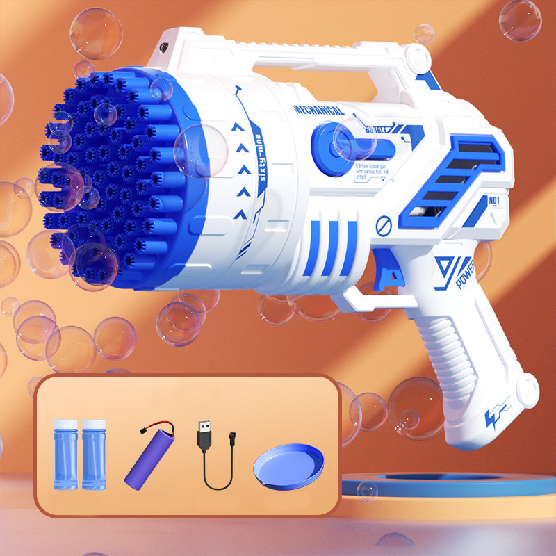 Joyful Fun 69 hål pistoltyp bubbelmaskin