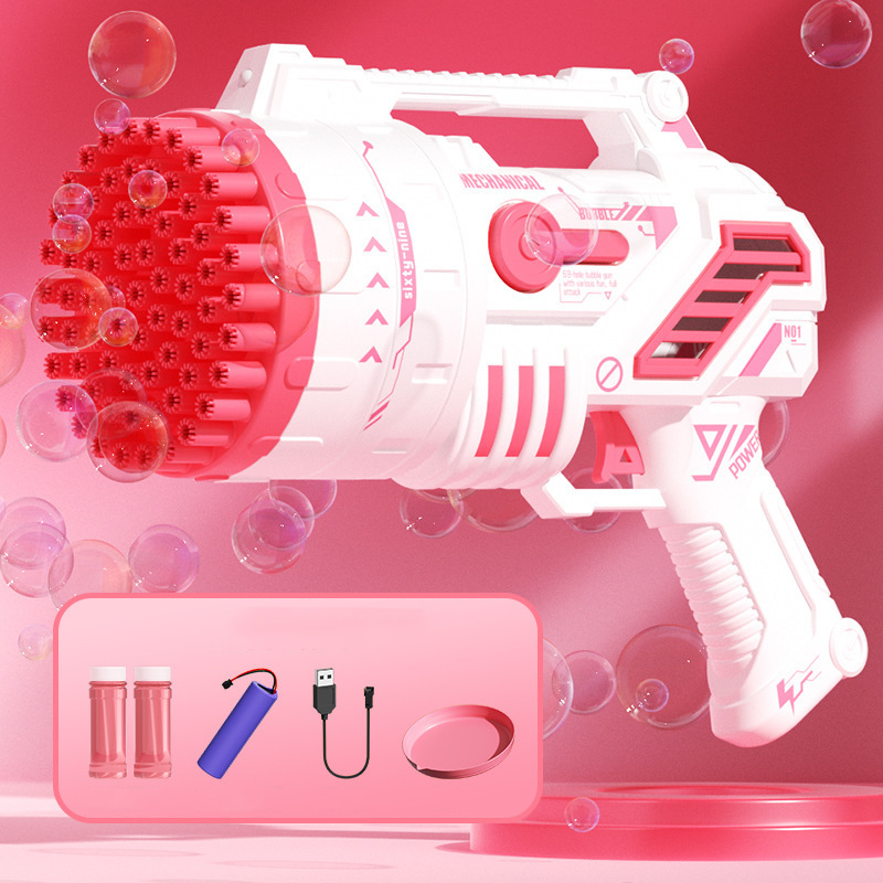 Joyful Fun 69 hål pistoltyp bubbelmaskin