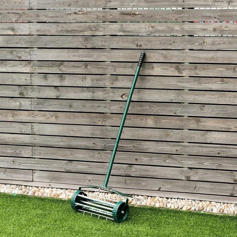 ⏳Tidsbegränsat 50 % rabatt⏰Rullande gräsmatteluftare med handtag🏡🌱