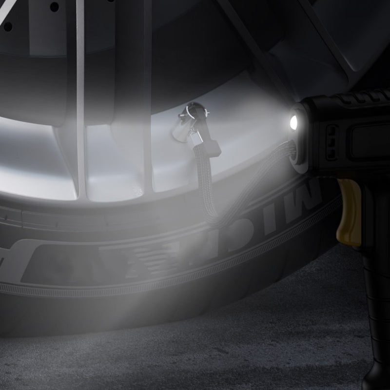 🔥Säljes varmt! 50% rabatt🔥 Bärbar sladdlös luftkompressor med digital display