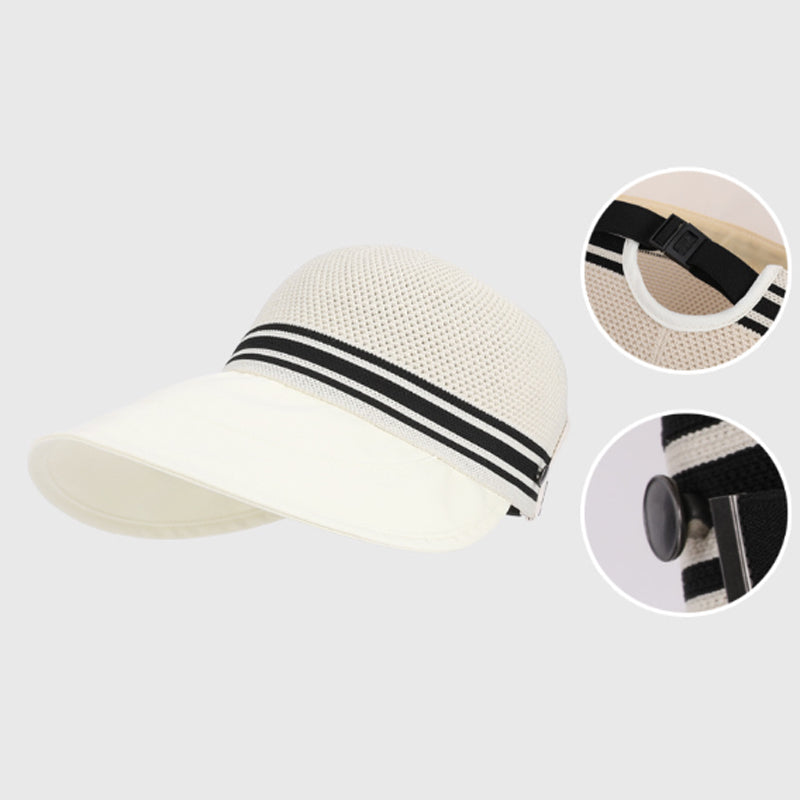 🔥Trendig och andningsbar solhatt för kvinnor