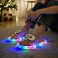 🐧 50% RABATT NU! 💡 LED Tecknad Tofflor – Livfull Ljusande Sula & Söt Pingvin Design – Flexibel PVC & Enkel Slip-On 🏠