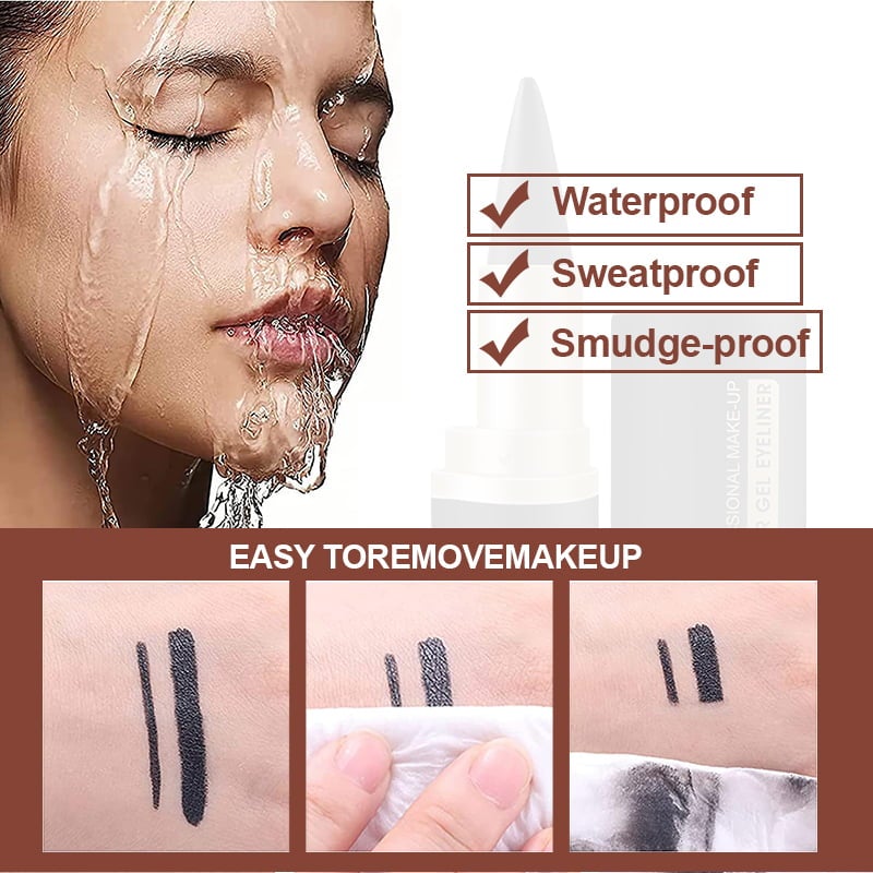 Ultramatt eyeliner med lång hållbarhet – Snabbtorkande, 24H-effekt & precis applicering ✨