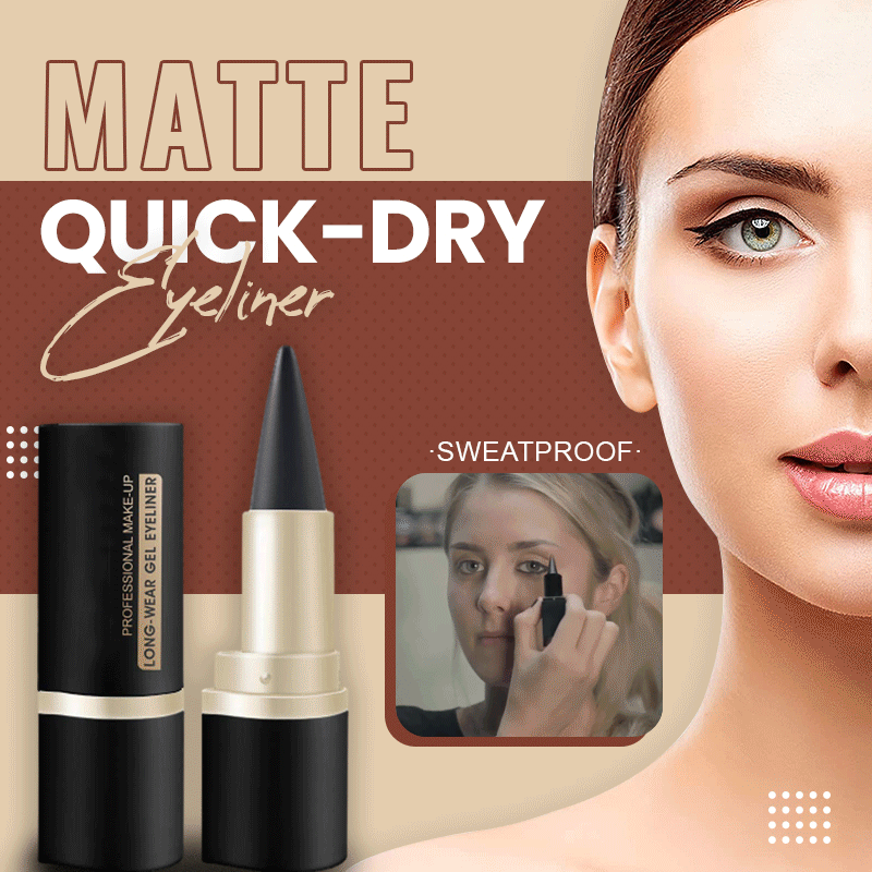 Ultramatt eyeliner med lång hållbarhet – Snabbtorkande, 24H-effekt & precis applicering ✨