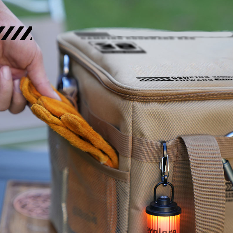🔥Stor kapacitet utomhusfällbar förvaringsväska – vattentät, bärbar organiserare för camping & picknick