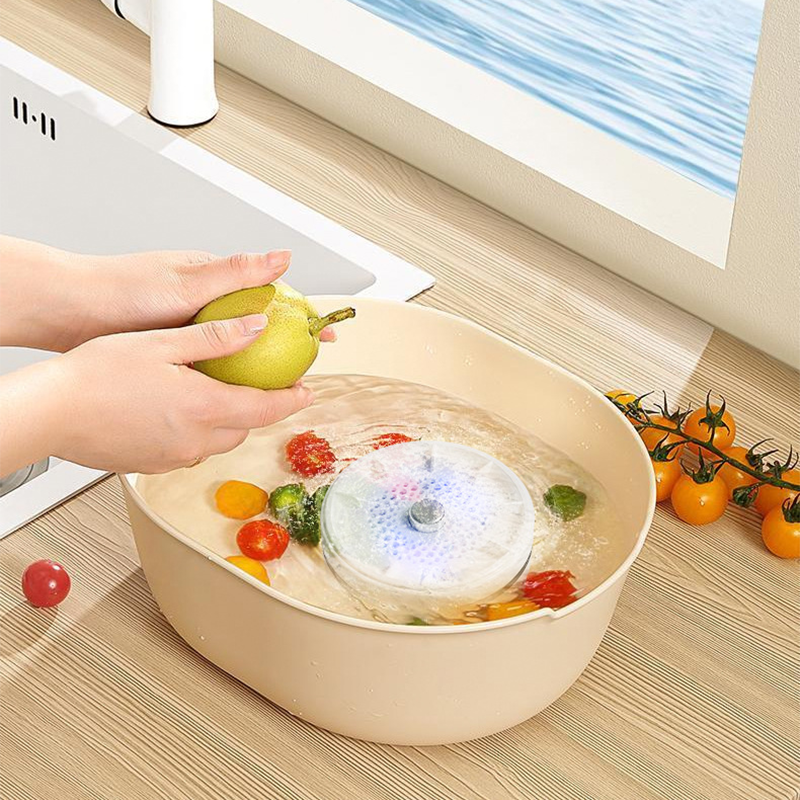 Automatisk tvätt- och rengöringsmaskin för frukt och grönsaker