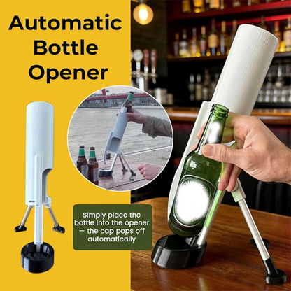 Enknapps automatisk flasköppnare