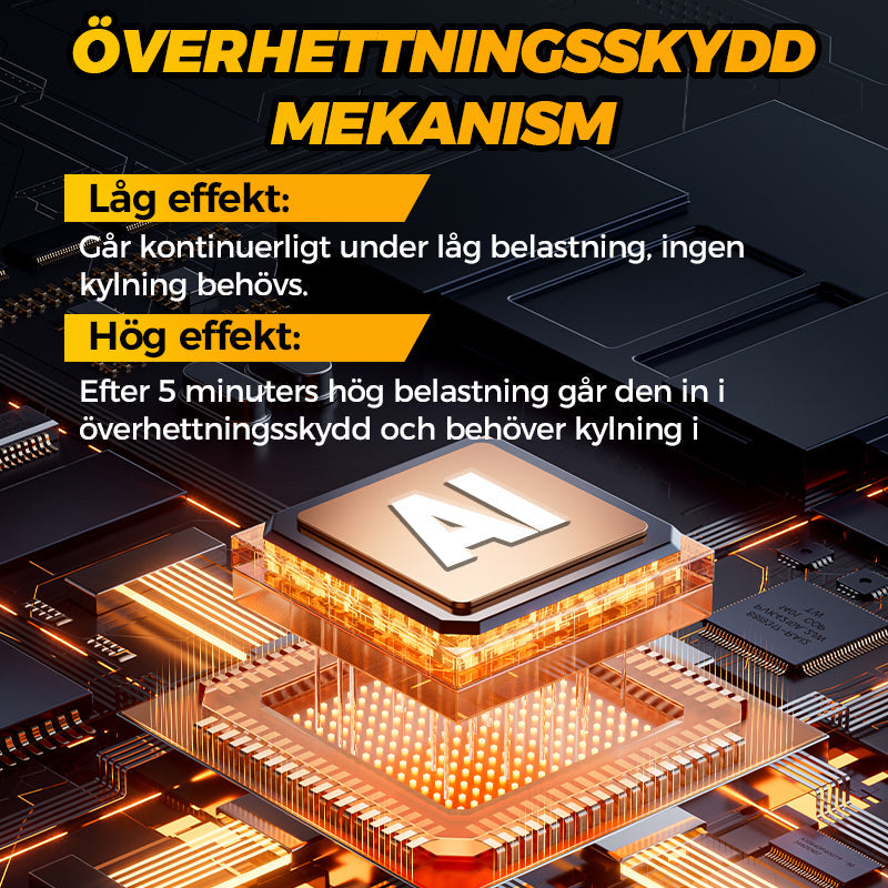 Magnetisk induktionsvärmare sats