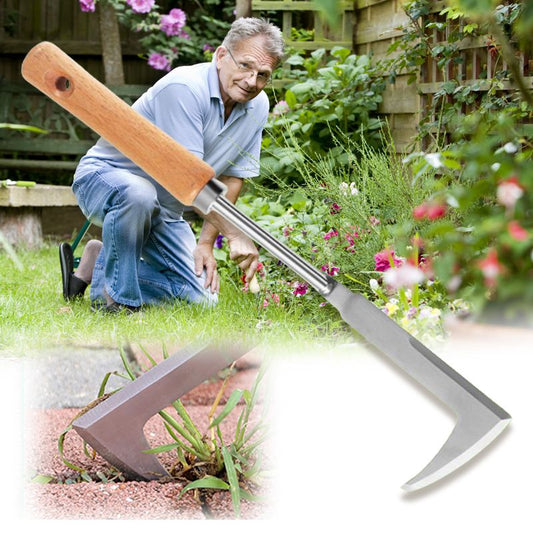 🌱 50% RABATT! 🔧 Mångsidigt Sprickrensningsverktyg för Ogräs – Rostfritt Stål, Ergonomiskt Handtag & Perfekt För Trädgårdsarbete