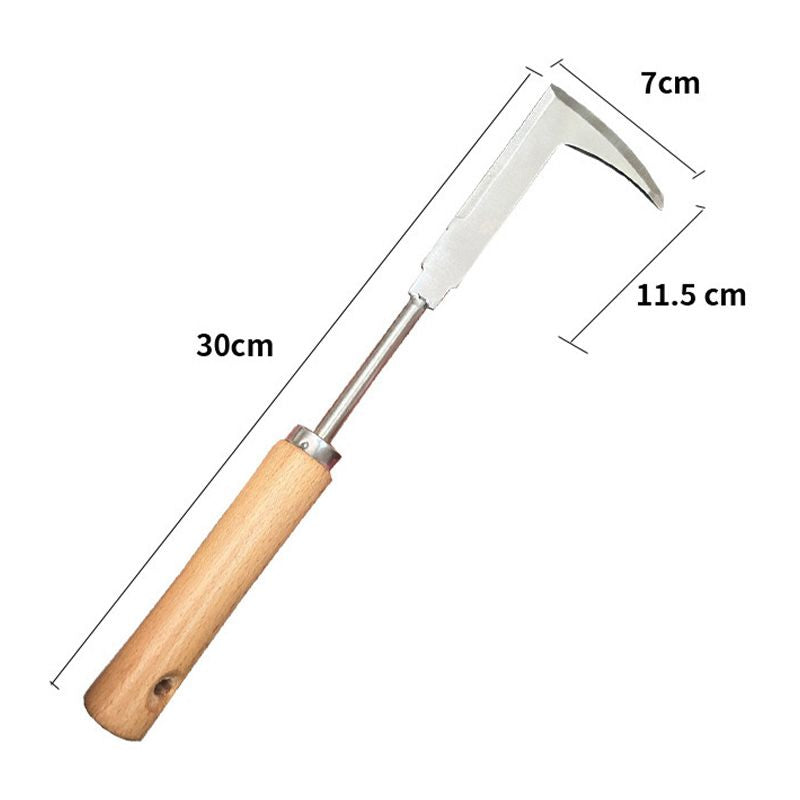 🌱 50% RABATT! 🔧 Mångsidigt Sprickrensningsverktyg för Ogräs – Rostfritt Stål, Ergonomiskt Handtag & Perfekt För Trädgårdsarbete