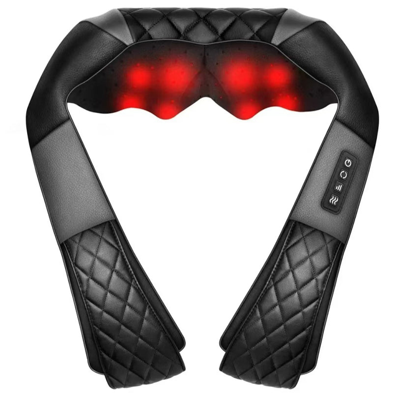 Sladdlös nack- och axelmassager med värmefunktion